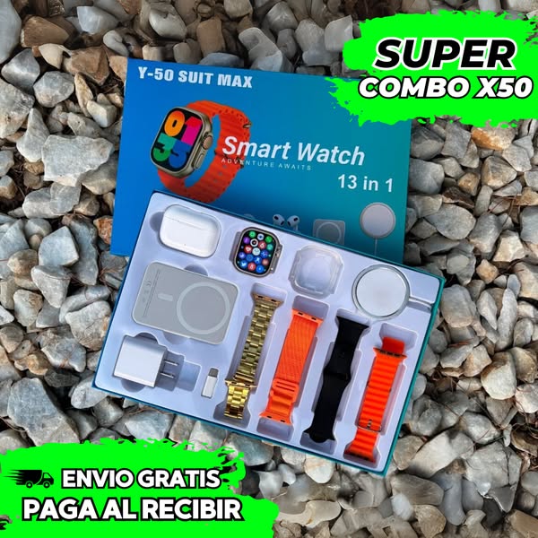 Smart Watch Y-50 Suit Max 13 in 1